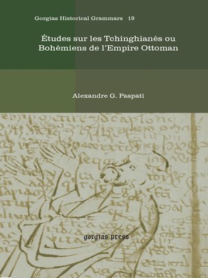cover image of Études sur les Tchinghianés ou Bohémiens de l'Empire Ottoman